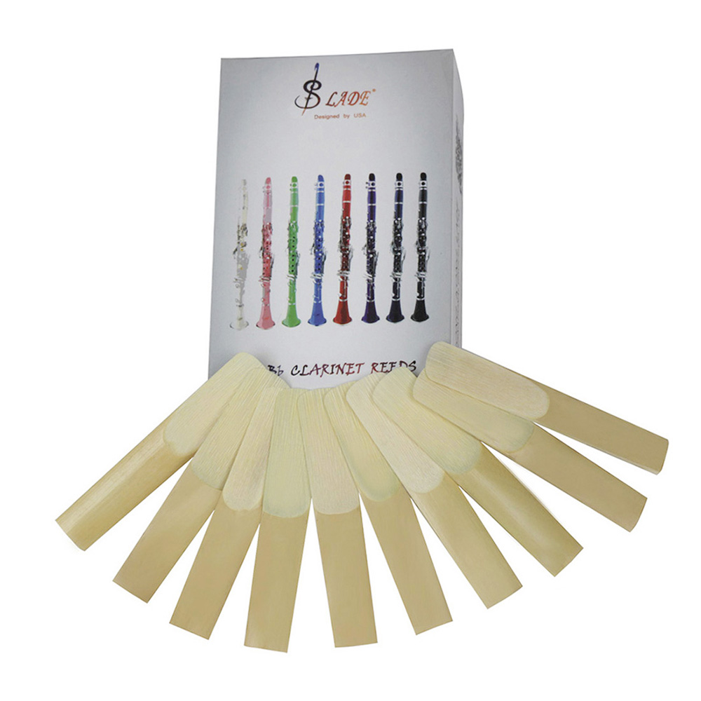 Clarinet Care Kit - 10 قطعة/صندوق القصب الكلارينيت قوة 2.5