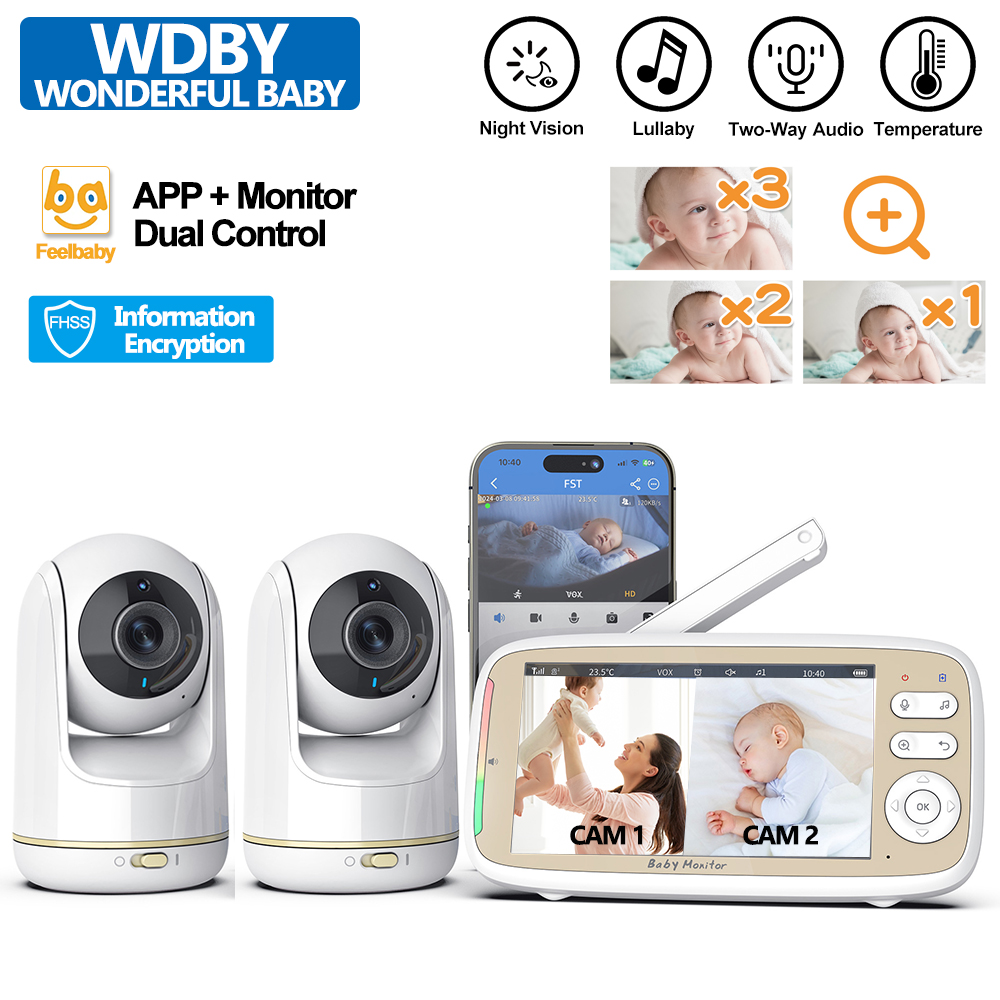 جهاز مراقبة الطفل VB803 PRO، م - مراجعة Zoom Audio Music وسعره