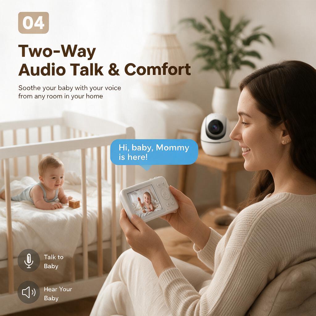 شاشة مراقبة للأطفال مقاس 3.2 ب - مراجعة Zoom Audio Music وسعره
