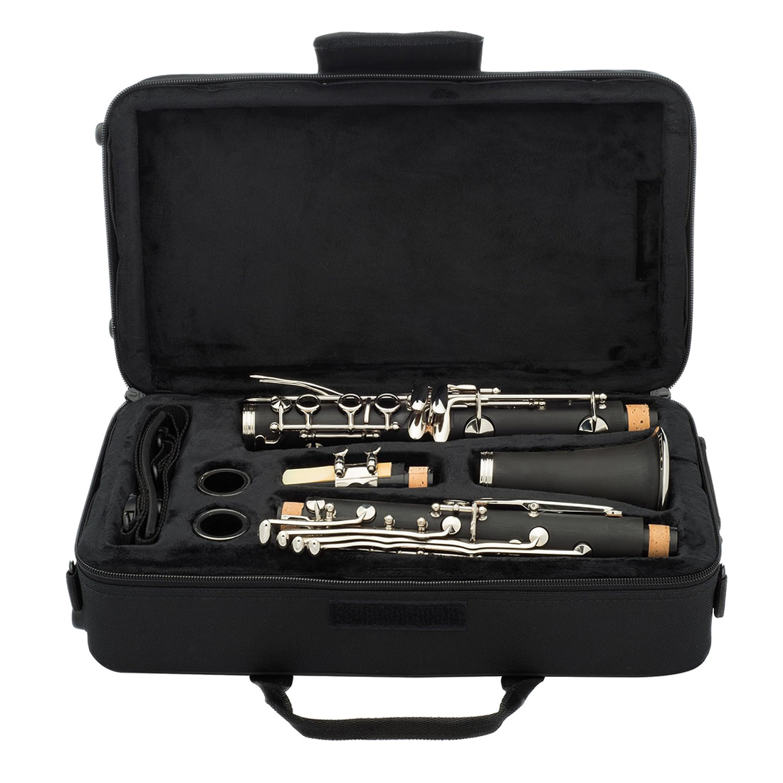SLADE Clarinet Bb Flat 17 مفتا - مراجعة Clarinet Care Kit وسعره