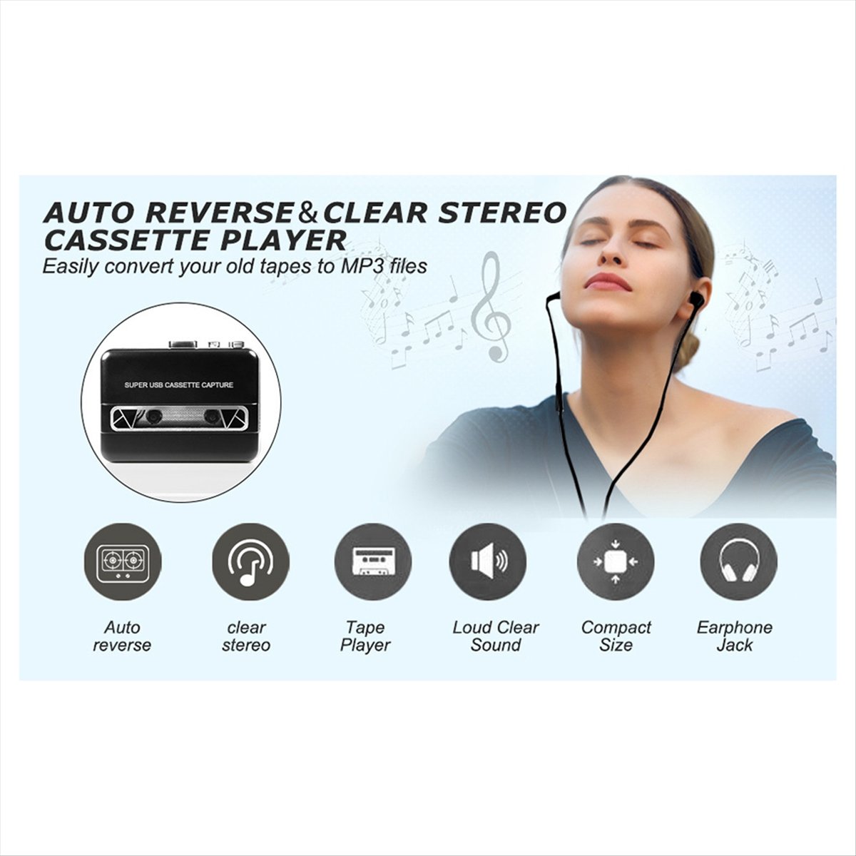 (DT37) جهاز تحويل شرائط الكاسي - مراجعة Audio Music Converter To Mp3 وسعره
