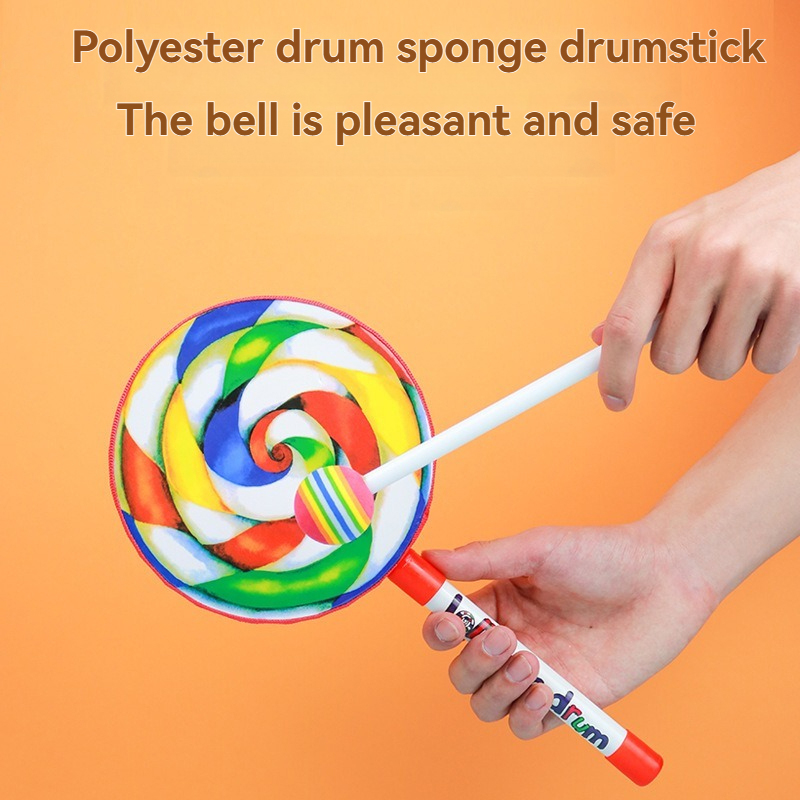 طبلة يدوية تعليمية للأطفال الص - مراجعة Audio Music Lollipop وسعره