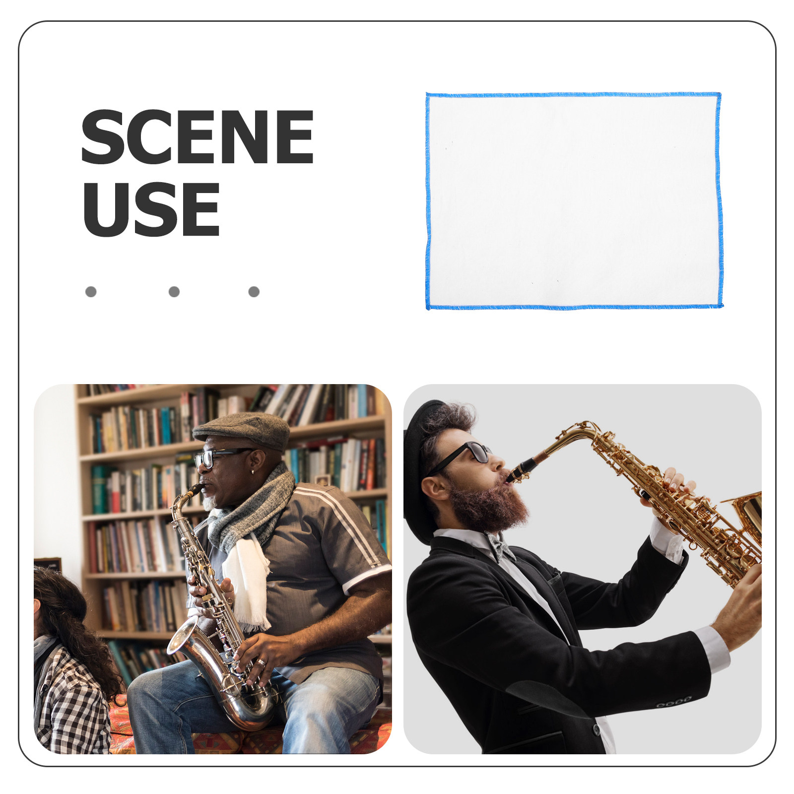 قطعة قماش ناعمة من القطن لتنظي - مراجعة Clarinet Care Kit وسعره