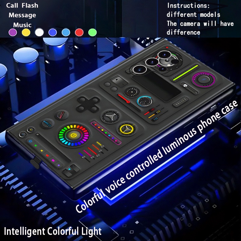 أغطية هواتف مضيئة بتصميم إيقاع - مراجعة Audio Music Maker وسعره