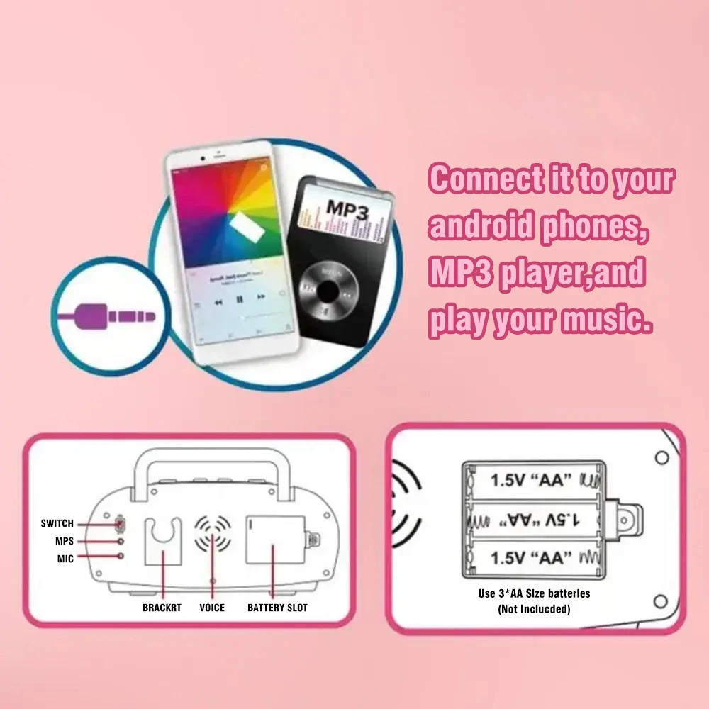 آلة كاريوكي ميكروفون آلة الموس - مراجعة Audio Music Maker وسعره