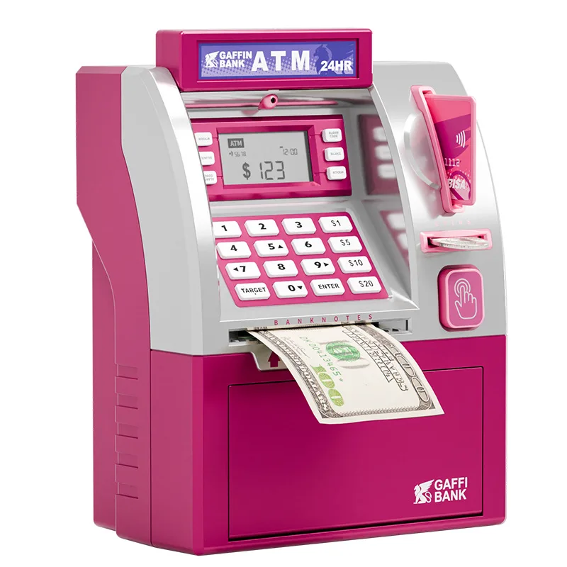 الأطفال ATM التلقائي آلة إيداع - مراجعة Audio Music Maker وسعره