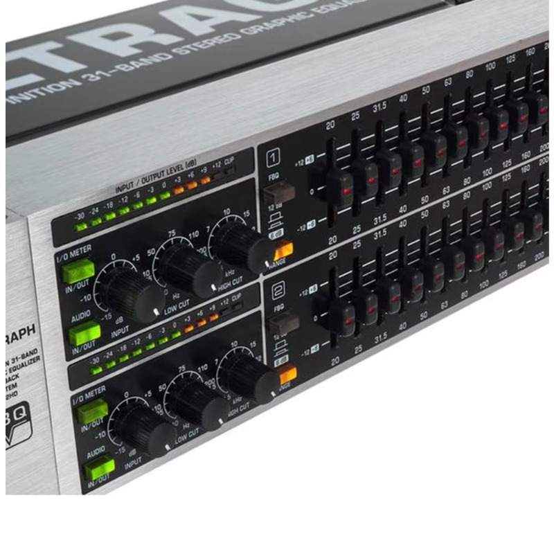 محلل الصوت بيرينجر FBQ3102HD ل - مراجعة Audio Detect Music وسعره