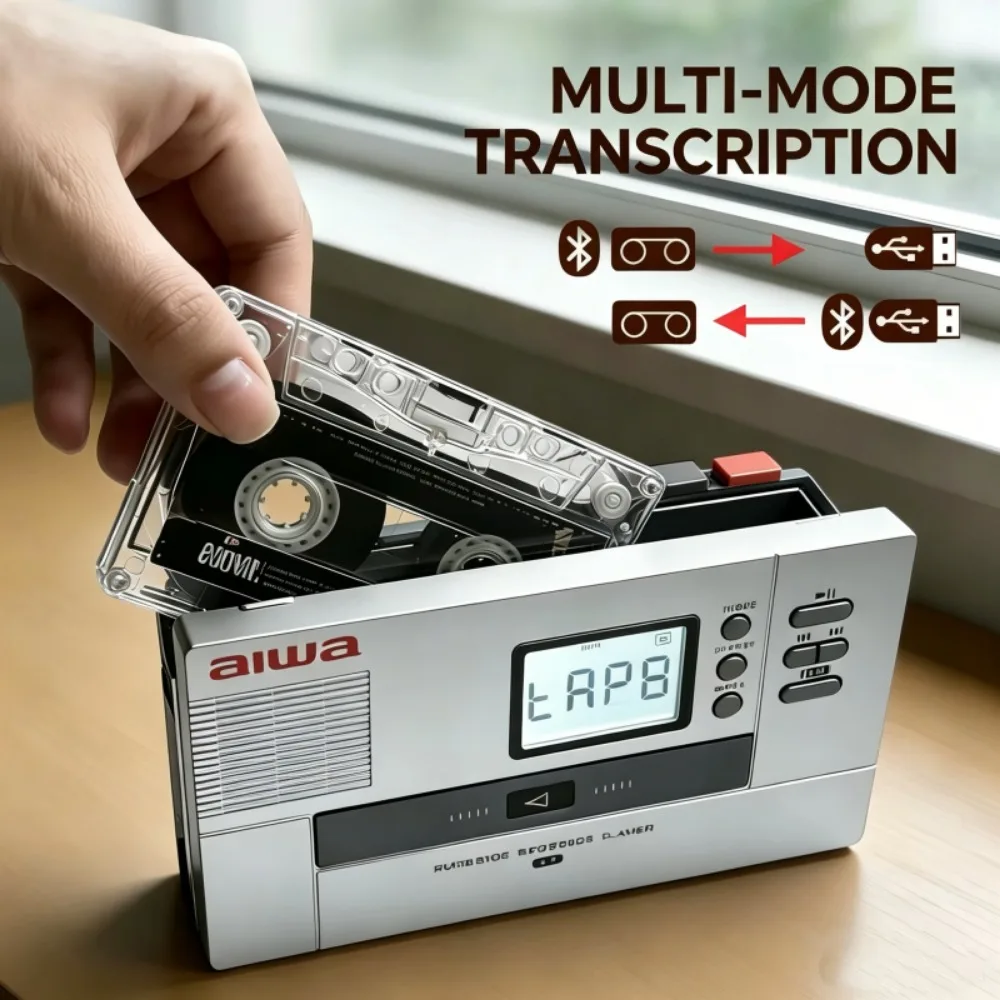 مشغل كاسيت محمول بتصميم كلاسيك - مراجعة Audio Music Converter To Mp3 وسعره
