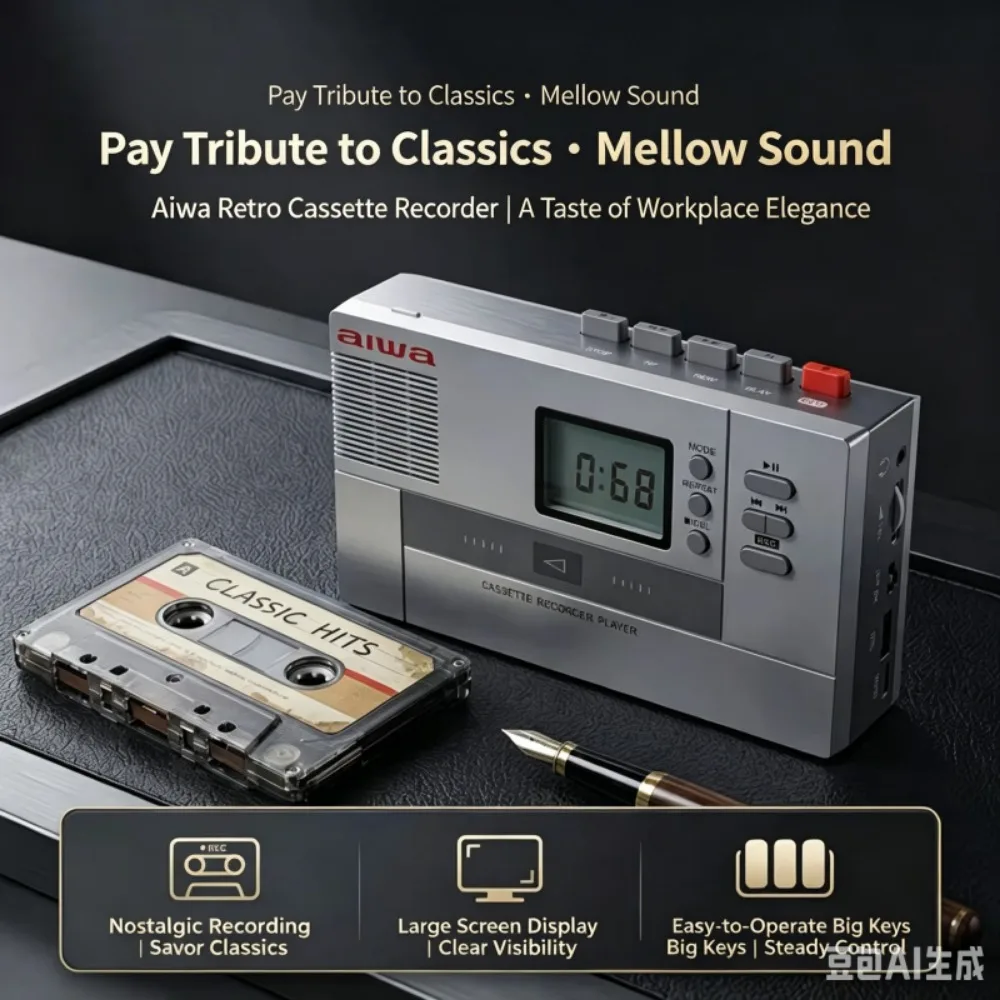 مشغل كاسيت محمول بتصميم كلاسيك - مراجعة Audio Music Converter To Mp3 وسعره